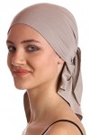 Deresina Headwear Plaine unisexe Bandana Crème 