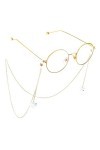 ARTSIM Chaînes de lunettes de lunettes for femmes Cordon de lunettes élégant Sangles de lunettes de soleil