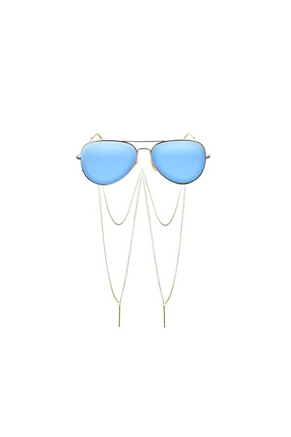 HOUKAI Pendentif Multicouche Lunettes de Soleil Chaîne Col de la chaîne Lanière Cordons Cordons de Lecture Casual Lecture Ver