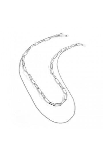 HOUKAI Chaîne de Lunettes de Soleil for Femmes Trendy Lanière Lanyard Lunettes Porte-chaîne sur Le Cou Col Collier Sunglasses