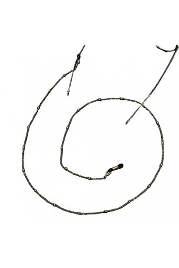 ARTSIM Chaînes de lunettes Sangle de lunettes for femmes Chaînes de masque perlées en métal Sangles de lunettes de soleil élé