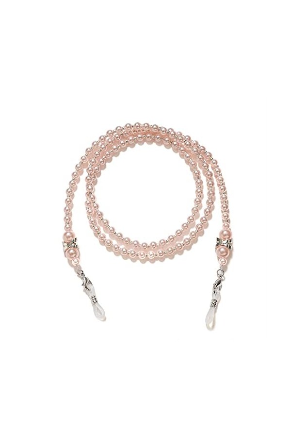 ARTSIM Longe de lunettes Sangle de lunettes for femmes Perlé Acrylique Cordon élégant Porte-lunettes Chaînes Color : Blu, Si