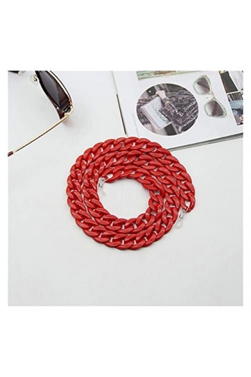 YANJ Mode Acrylique Lunettes De Soleil Chaîne Femmes Lunettes De Lecture Suspendus Cou Chaîne Largands Bretelles Résine Lunet