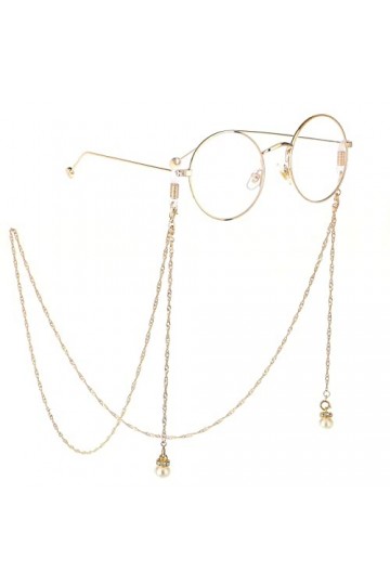 ARTSIM Sangle de lunettes lunettes lanière for femmes pendentif en métal masque chaînes Simple mode cordon porte-lunettes cha