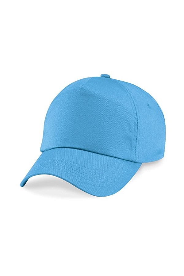 Casquette Beechfield Junior Original 5 Panneaux - Bleu - Taille Unique