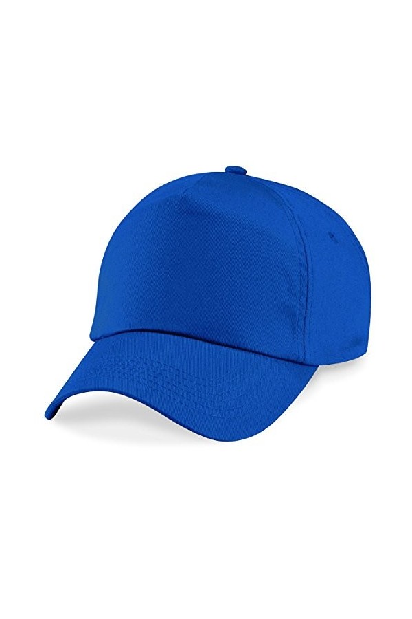 Casquette Beechfield Junior Original 5 Panneaux - Bleu - Taille Unique