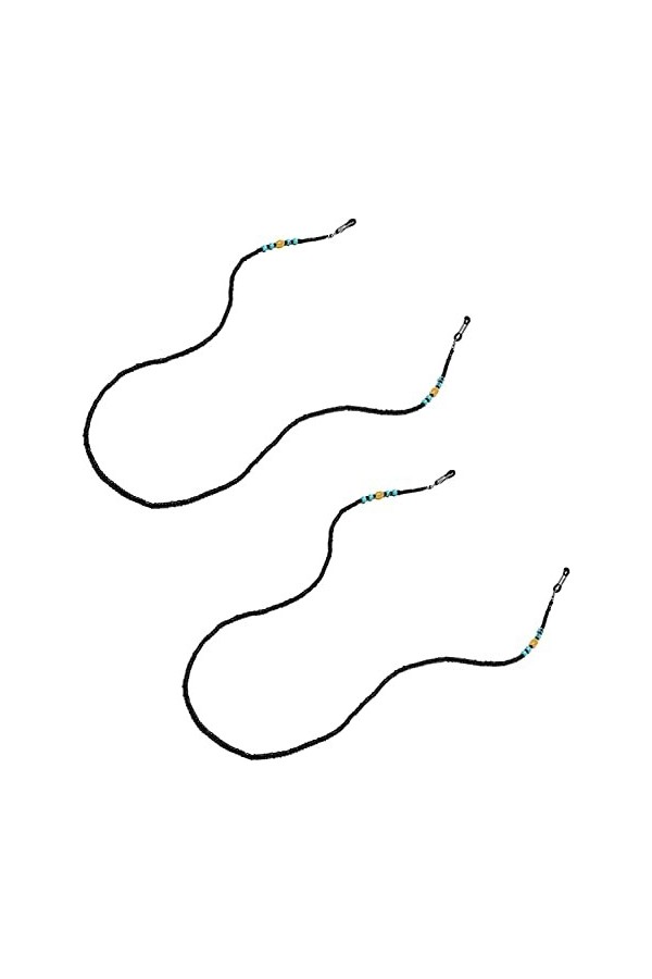 PCS Perlé Chaîne De Lunettes Lecture Cordons De Verre Longe Collier Chaîne Lunettes De Soleil Sangle Titulaire Coloré Long Co