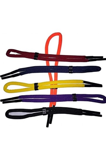 DSFEN 6 pièces Mousse Lunettes Sangle réglable Mousse Lunettes retenue sécurité Sangle Corde