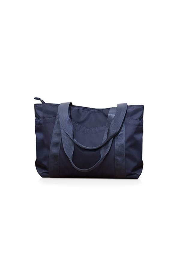 NICOLE & DORIS Sac Fourre-Tout en Nylon pour Femme Cabas Grand Sac à Bandoulière Sac Shopping étanche Sac Portés épaule Zippé