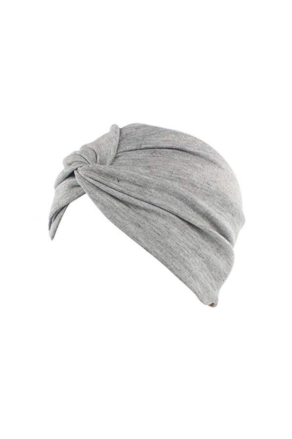 DJC Chemo Headwear Bonnet pour femme en coton et bambou pour alopécie - Rose - Taille Unique