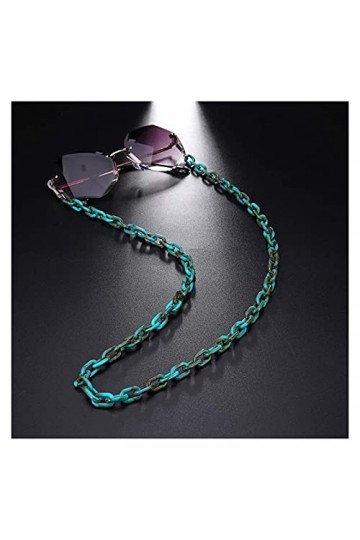YANJ Chaîne de Lunettes de Mode pour Femmes Chaînes de Lunettes de Soleil en Acrylique Chaînes de lanières Cordons Porte-Lune