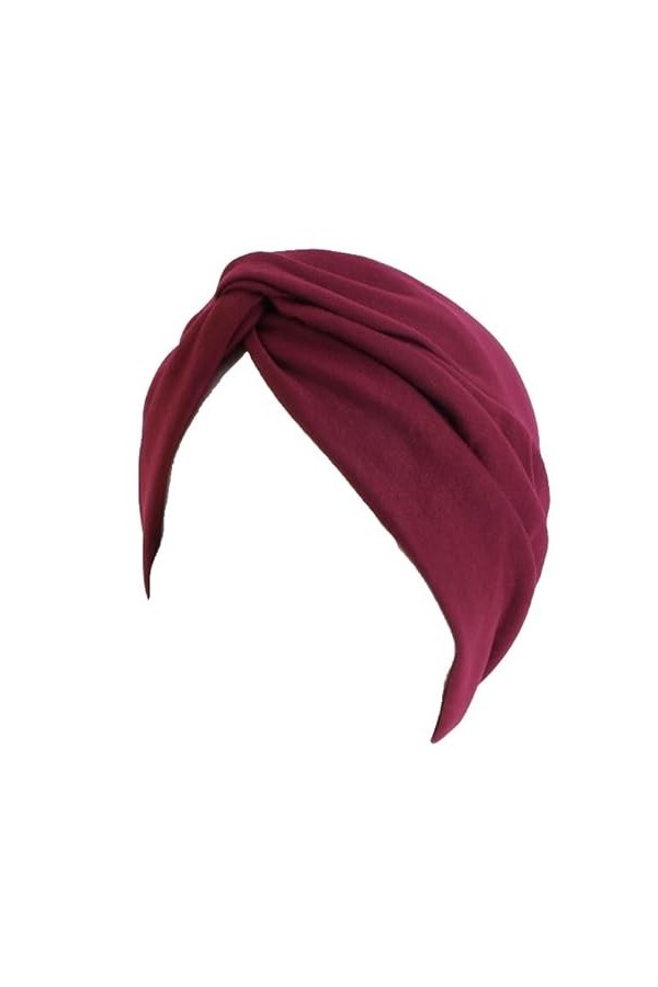 DJC Chemo Headwear Bonnet pour femme en coton et bambou pour alopécie - Rose - Taille Unique
