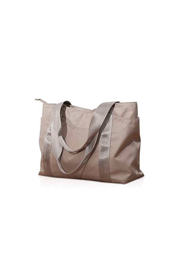 NICOLE & DORIS Sac Fourre-Tout en Nylon pour Femme Cabas Grand Sac à Bandoulière Sac Shopping étanche Sac Portés épaule Zippé