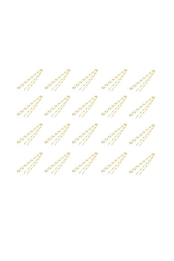 SBTRKT 20 pièces de chaîne de lunettes en alliage, moderne à la mode, beau design, antidérapant, anti-chute, adapté aux lunet