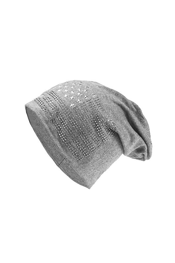 Glamexx24 Chapeau Long Bonnet étoile Motif étoile Unisexe Chapeau Chaud et Doux en été Automne et Hiver