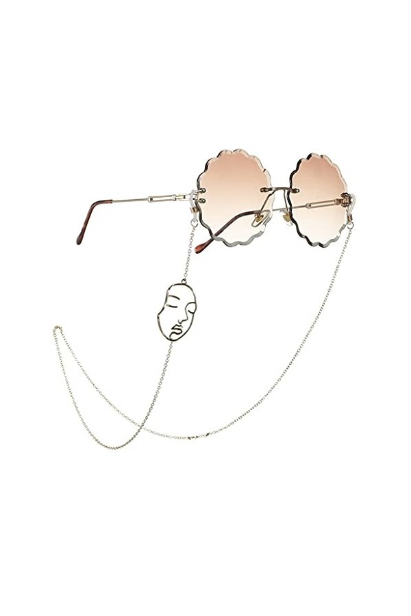 LLLY Chaîne De Lunettes Lanière pour Lunettes Lunettes Lunettes Lunettes de Soleil Sunglasses Cordes Casual Lunettes Accessoi