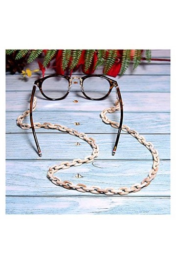 YANJ Mode Acrylique Lunettes De Soleil Chaîne Chic Femmes Antidérapant Lunettes De Lecture Lunettes Cordon Titulaire Courroie