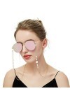 ZWEBY Chaînes de Lunettes Femmes Verres Décoratifs Rétro des Femmes Anti-chaîne Perdue Facile À Utiliser Et À Transporter