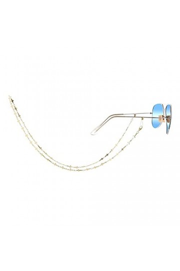 HOUKAI Chaîne de Lunettes pour Femmes de la chaîne de la chaîne de la chaîne de Mode Lunettes de Mode Sangle Lunettes de Sole