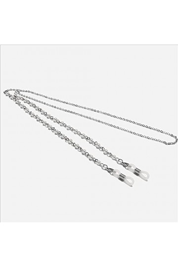 Chaîne De Lunettes Chaîne de lunettes de lecture pour femmes de lunettes de soleil en métal Cordes décontractées Perles Perle