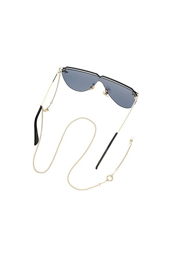 LLLY Chaîne De Lunettes Chaînes de Lunettes Sangles Simulation Perle Femmes Simple Perle Chaîne pour Lunettes Sunglasses Cord