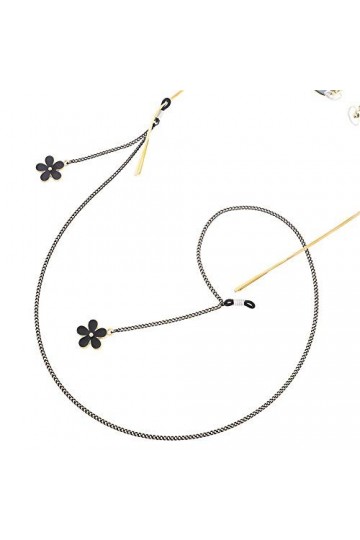YANJ Chaîne de Lunettes Chaîne de Lunettes pour Femmes Pendentif Fleur Lunettes de Soleil Cordons Sangle Chaînes de Lunettes 