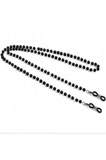 HAOLI Chaîne de Lunettes pour Femmes Perle Perle Lanière Lunettes Sangle Lunettes De Soleil Chaîne Cordons Lunettes Décontrac