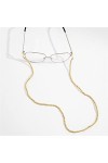 HOUKAI Chaîne de Perles Acrylique de Hip hop pour Lunettes Cordons de Cou Lunettes de Soleil Lanyard Femmes Reading Lunettes 