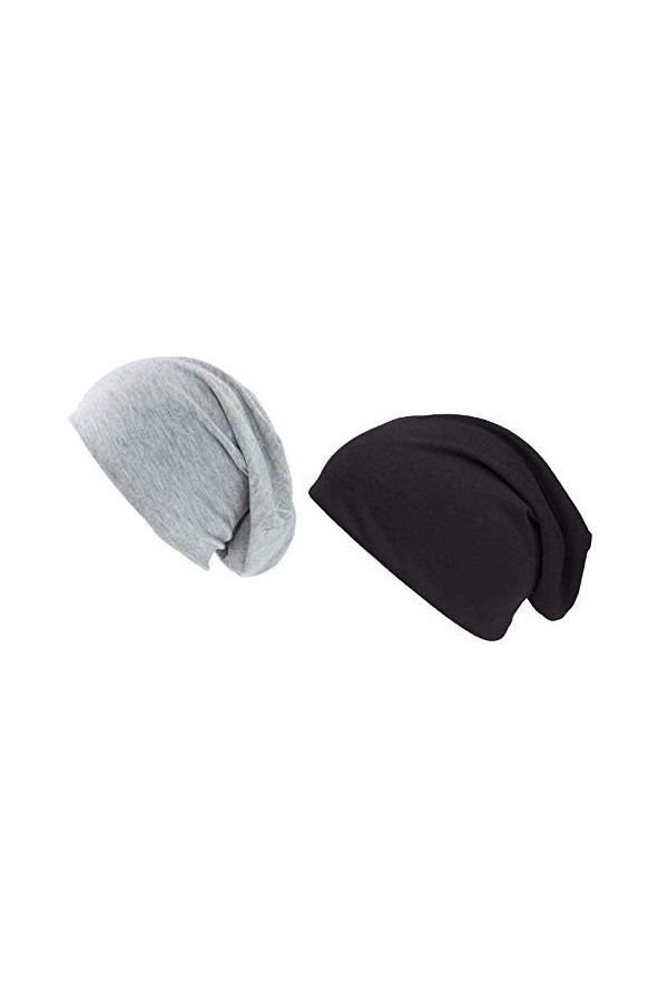 shenky - Bonnet Unisexe - Jersey - Noir - XXL