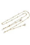 chaîne de lunettes Imitation Pendentif Pendentif Lunettes de soleil Chaînes Chaînes Perles Chaîne Femmes Lanyard Lunettes Acc