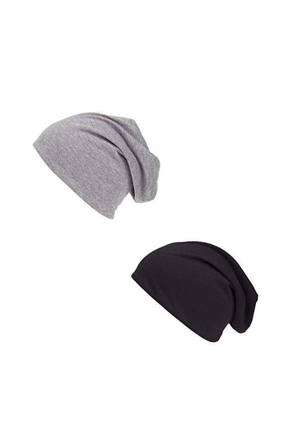 shenky - Bonnet Unisexe - Jersey - Noir - XXL