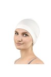 Jasmine Silk Bamboo Sommeil Cap - Convient pour Chemo et Perte de Cheveux - Cardani Chemo Cancer Hat Noir 