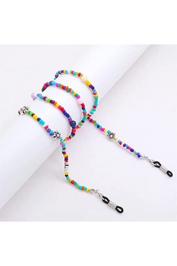 HAOLI Chaînes de Lunettes Femmes Chaîne de Lunettes Lecture Sangle de Lunettes Suspendus Masque pour Le Visage Titulaire de l