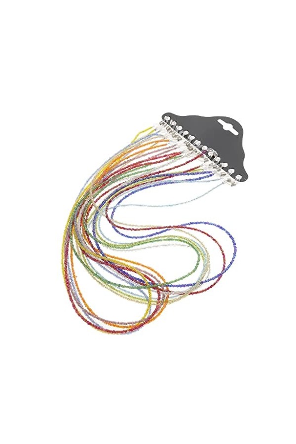 12 PCS Perles Cordon De Lunettes pour Femmes Porte-Lunettes De Soleil Chaîne De Lunettes Porte-Corde De Chaîne De Lunettes C