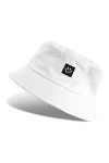 Voqeen Extérieur Casquette Hommes Bobs Été Réversible Seau Chapeau Sunhat Femmes Funky Fruit Print Fishmen Pliable Chapeau Pl