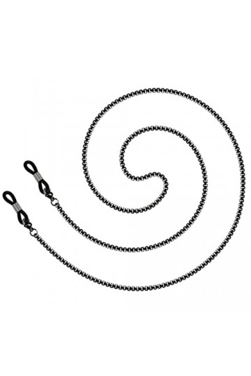 Artificiel Lunettes de mode Chaîne Hot New Lunettes Chaînes Masque Longe Chaîne Collier En Acier Inoxydable Lunettes De Solei