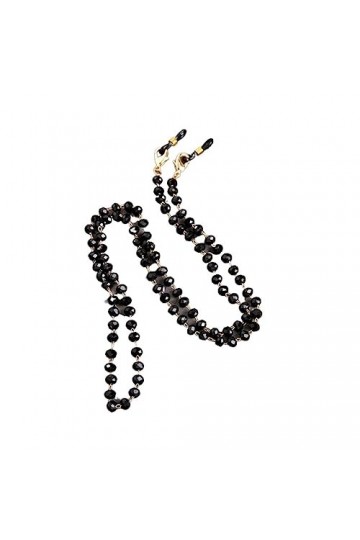 OQHAIR Chaîne de lunettes perlée Chaîne de lunettes en métal Corde suspendue Cou Lunettes suspendues Corde D Talla ?nica 
