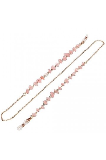 Chaîne Poudre Cristal Pas Facile à Décolorer Chaîne de Lunettes Faite à la Main Couleur : E, Taille : 70cm D 70cm 