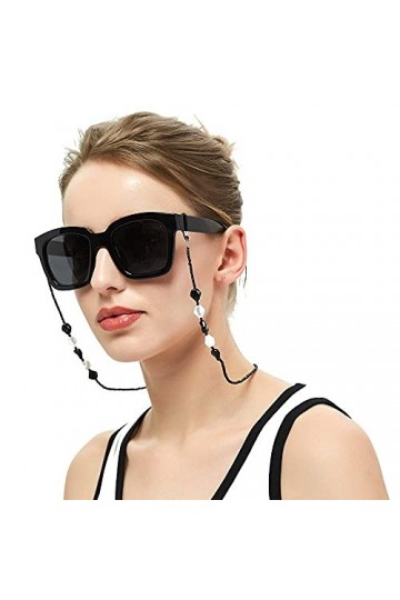 YANJ Chaîne de Lunettes 70cm Chaîne de Lunettes de Soleil à la Mode pour Femmes Sangle de Lunettes Cordon de Cou Chaîne antid