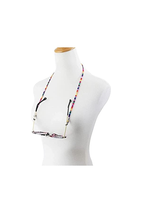 PCS Chaîne De Lunettes Gros Sangle Titulaire Sport Verre Cordons Lanière Collier Chaîne Lunettes Chaîne De Retenue Long Colli