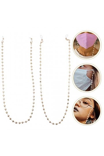 FRCOLOR 14 Pièces Chaîne Suspendue Lunettes De Soleil Femme Corde De Cou De Serviette Sangle De Chaîne De Porte-lunettes De S