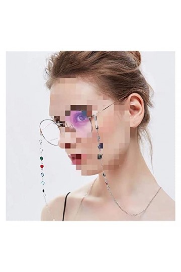 YANJ Mode Femmes Gem Lunettes De Vue Chaînes Colorées Lunettes Lunettes De Lecture Cordons Lunettes Titulaire Sangle Lanières