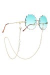 70cm Perles De Cristal Lien Chaîne Lunettes Cintre Collier Lunettes De Lecture Lunettes De Soleil Sangle Cordon Titulaire Co