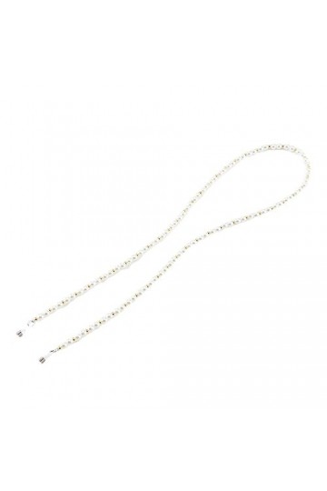 TONZN Chaîne de lunettes chaîne de corde de cou chaîne de lunettes de perles couleur : E, taille : comme indiqué D comme i