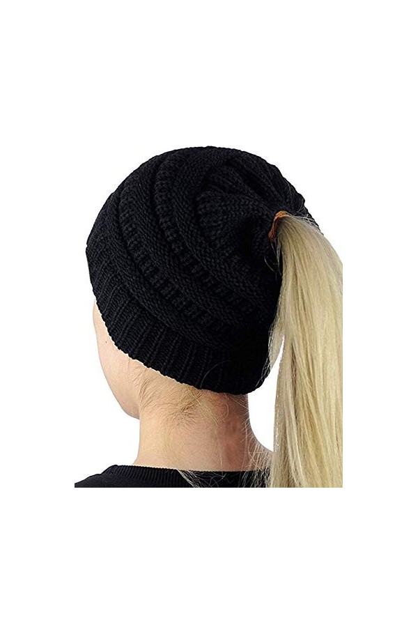 365-Shopping - Bonnet - Femme taille unique - Gris - taille unique