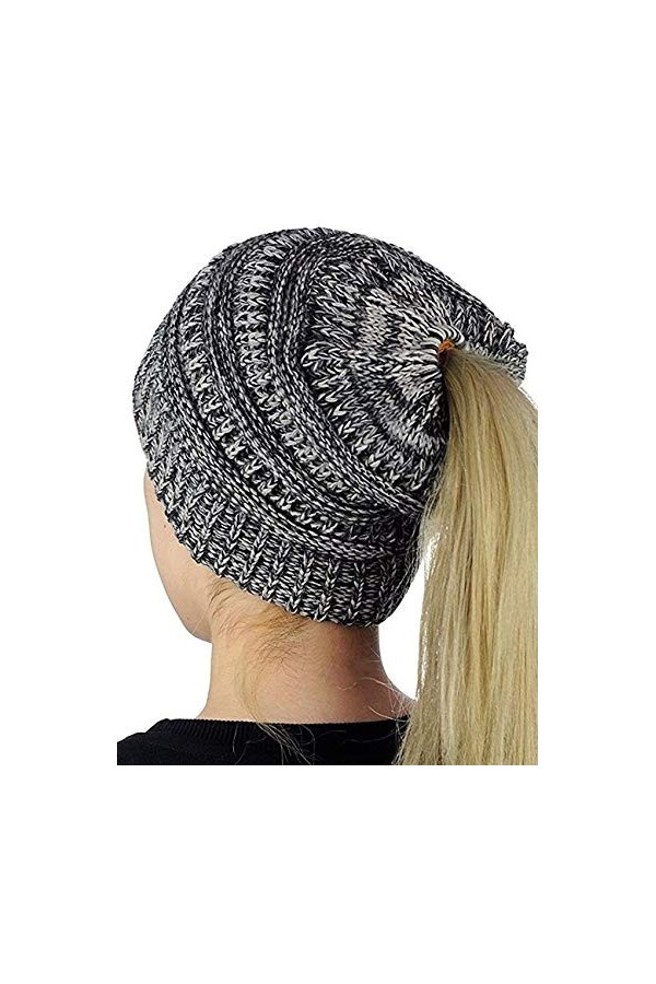 365-Shopping - Bonnet - Femme taille unique - Gris - taille unique