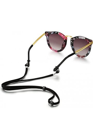 6 PCS Lunettes Corde en Cuir Velours Sangle Titulaire Chaîne Lunettes Longe Sport Verre Cordons Collier Chaîne Accessoires De