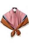 Cebilevin Grand Foulard Carré 90x90CM Polyester Rétro Chic