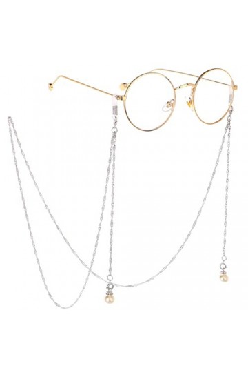 Générique Longe de Lunettes chaîne de Perles chaîne multifonctionnelle à Double Boucle Lunettes de Soleil chaîne Lunettes déc