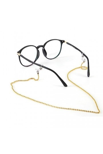 Collier de Corde de Chaîne de Perles de Chaîne de Lunettes de Soleil à Cou Suspendu Couleur : E, Taille : 64cm D 64cm 